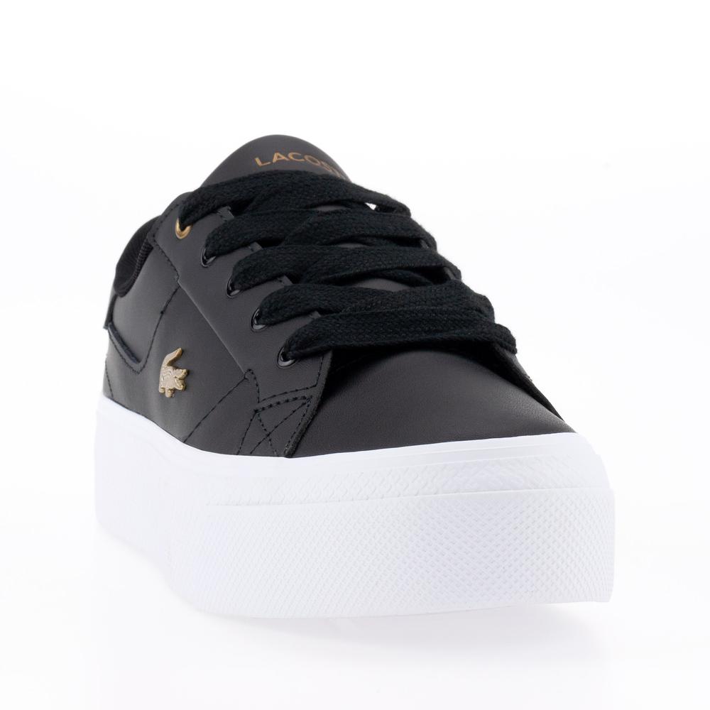 Topánky Lacoste Ziane Platform Leather 745CFA0013-312 - čierne