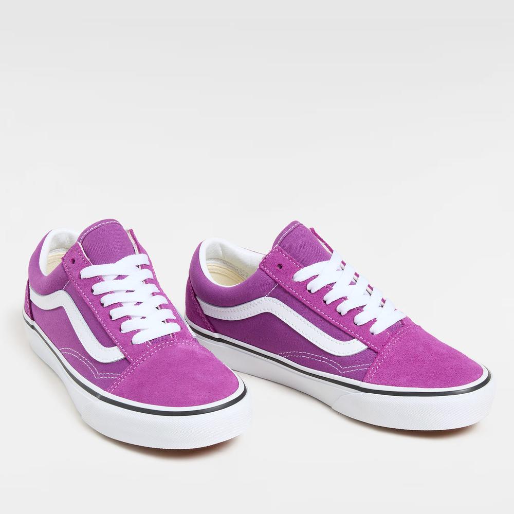 Topánky Vans Color Theory Old Skool VN000D6WE2T1 - fialové