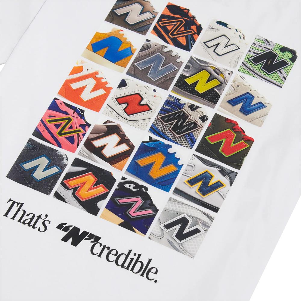 Tričko detské New Balance YT61Q4N0BWE - biele