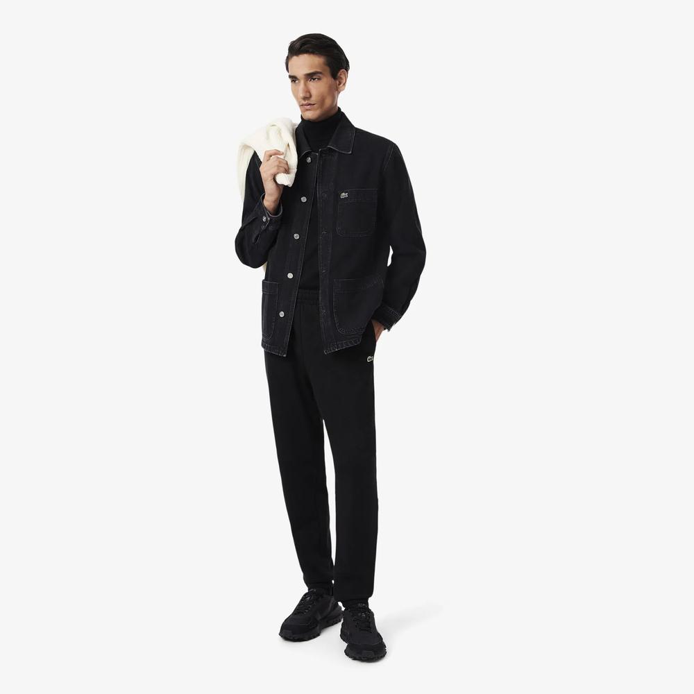 Pánske nohavice Lacoste XH9833-031 - čierne