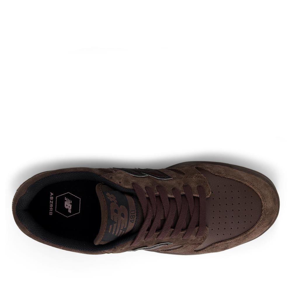 Pánske topánky New Balance Numeric UN480CHC - hnedé