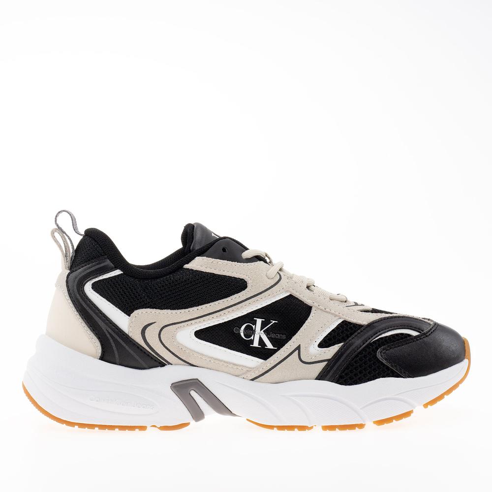 Topánky Calvin Klein Retro Tennis Su-Mesh WN YW0YW00891-01F - čierne