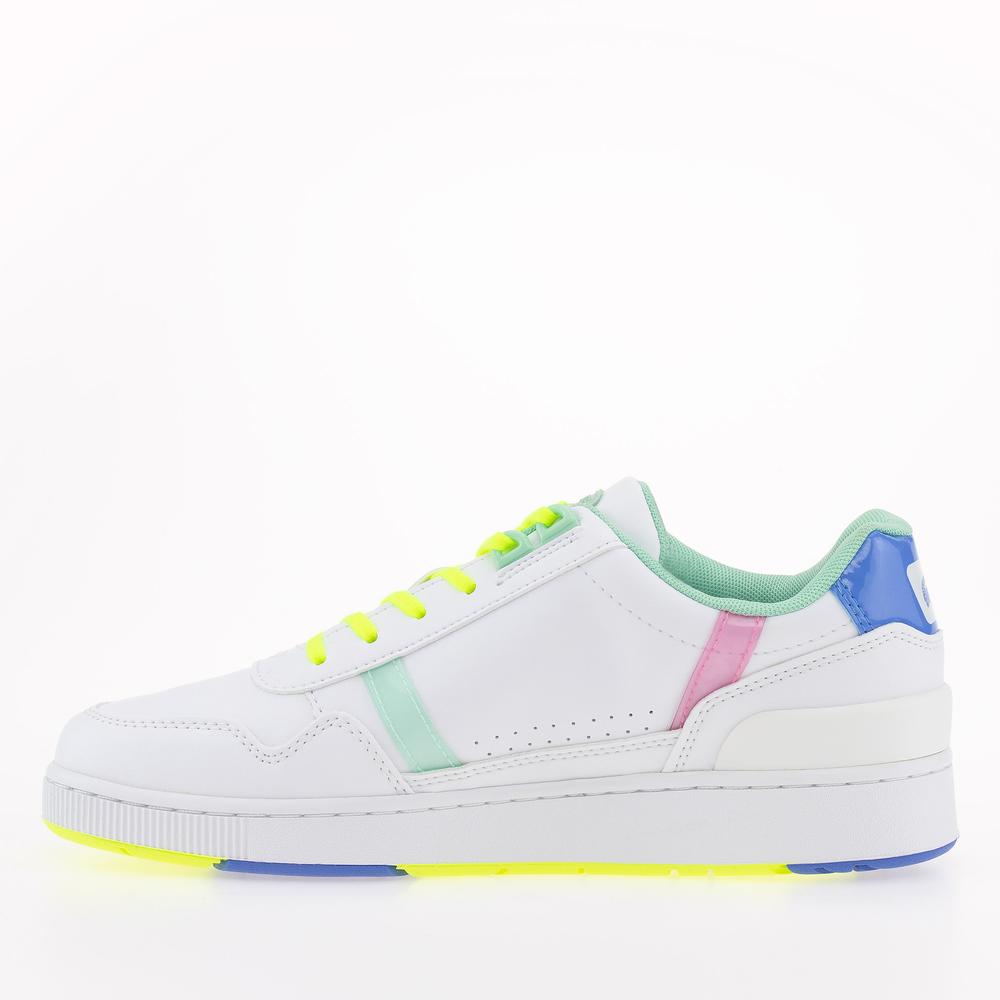 Topánky Lacoste T-Clip 123 3 SUJ SYN 745SUJ0017-082 - biele
