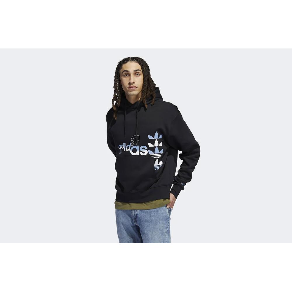 Blúza adidas Originals Logo Play Hoodie H31323 - čierne