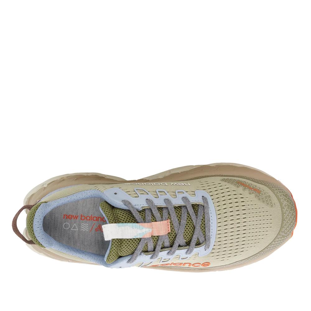 Dámske topánky New Balance Fresh Foam X More Trail v3 MTMORUG3 – zelené