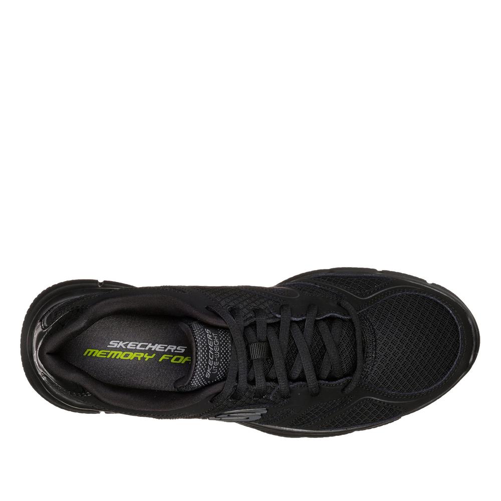 Topánky pánske Skechers Verse Flash Point 58350BBK - čierne