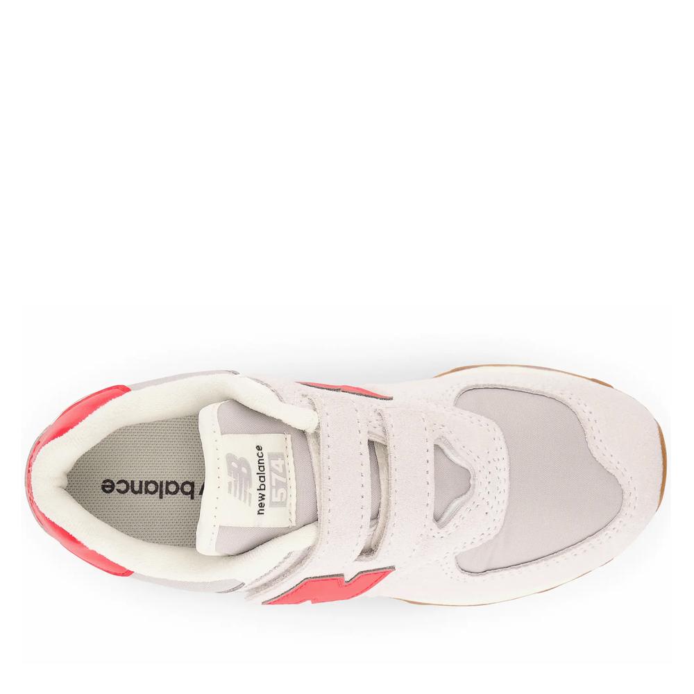 Detské topánky New Balance PV574RF1 – sivé