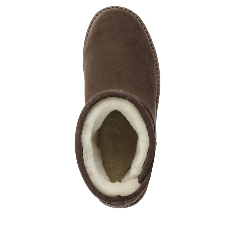 Topánky Emu Australia Dofida Mini W12645OAK - hnedé