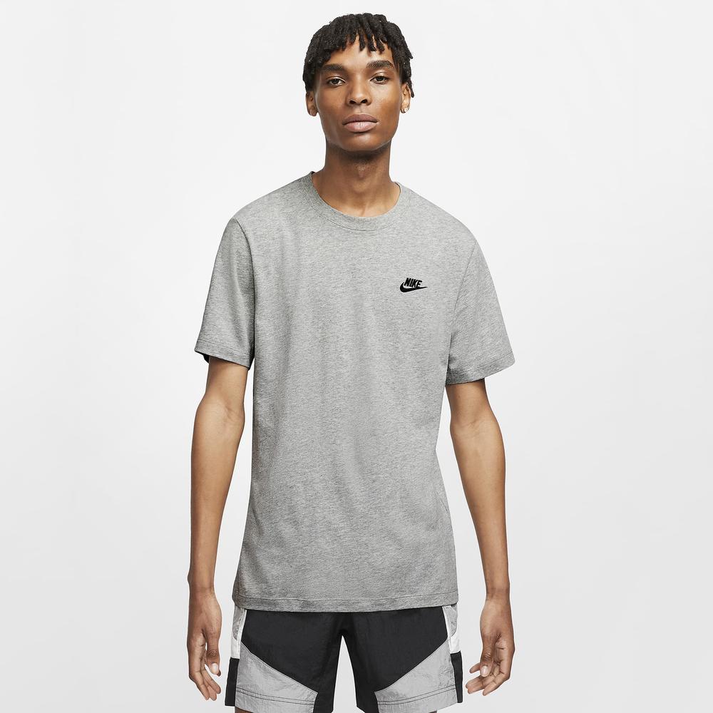 Tričko Nike Sportswear Club AR4997-064 - šedý
