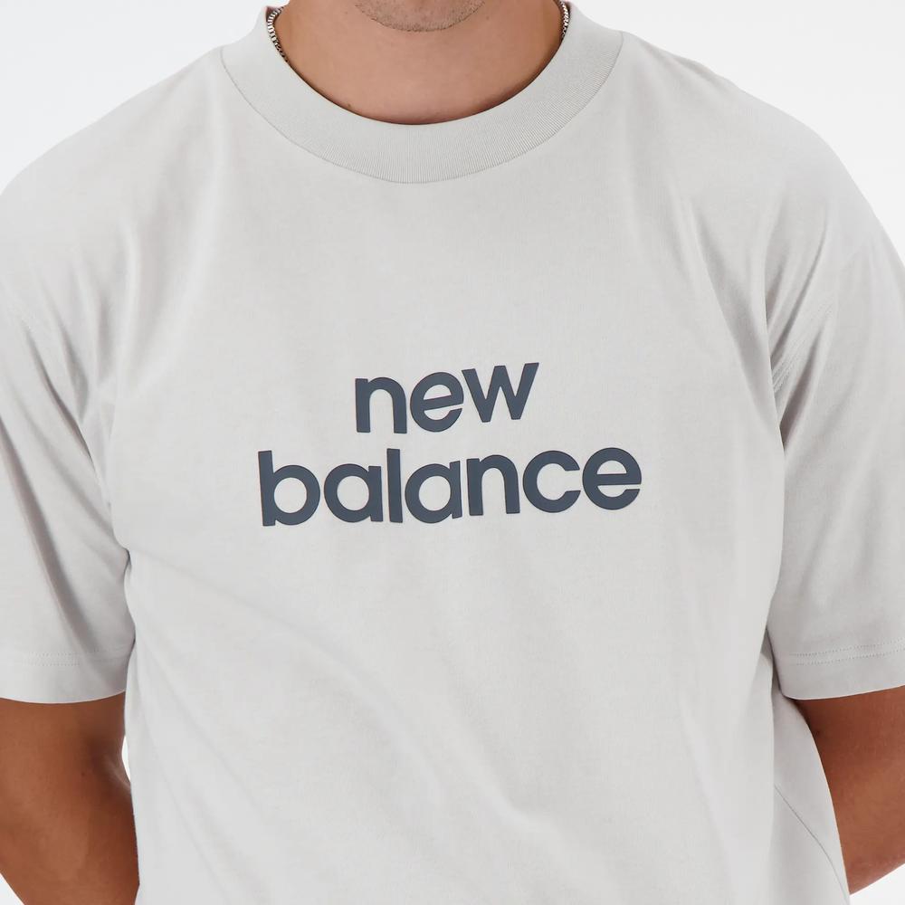 Pánske tričko New Balance MT41582GYM - šedý