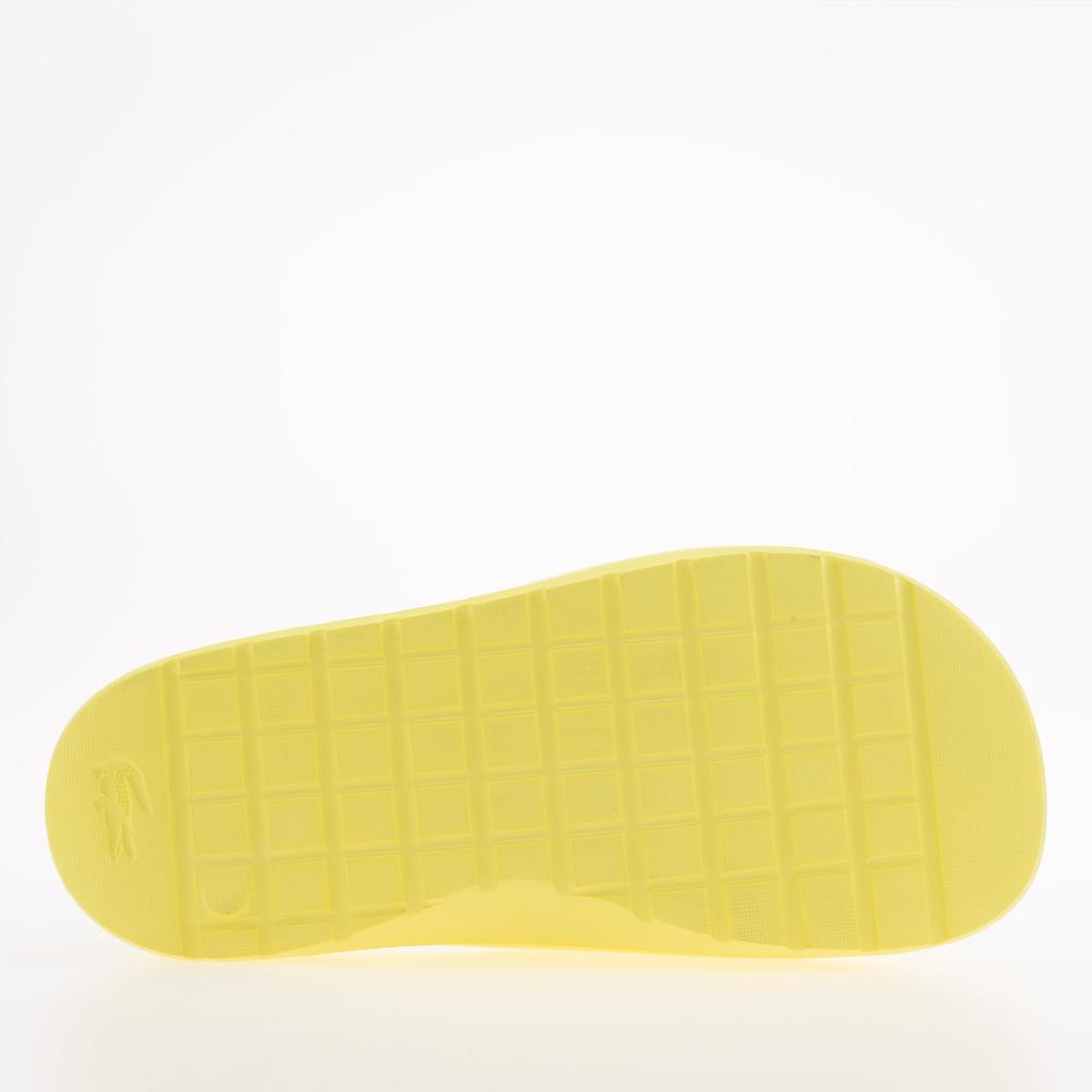 Klapky Lacoste Serve Slide 745CFA0005-AA5 - žltá