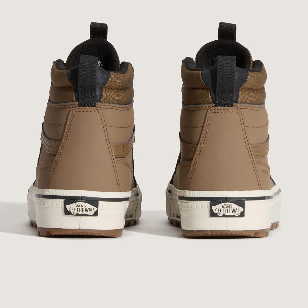 Pánske topánky Vans SK8-Hi Waterproof Insulated VN000DAQ91K1 - hnedé