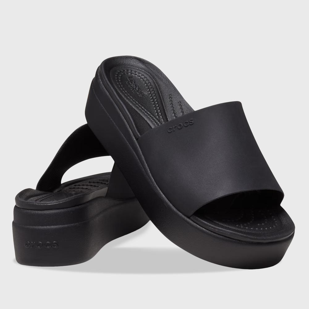 Klapky Crocs Brooklyn Slide 208728-001 - čierne