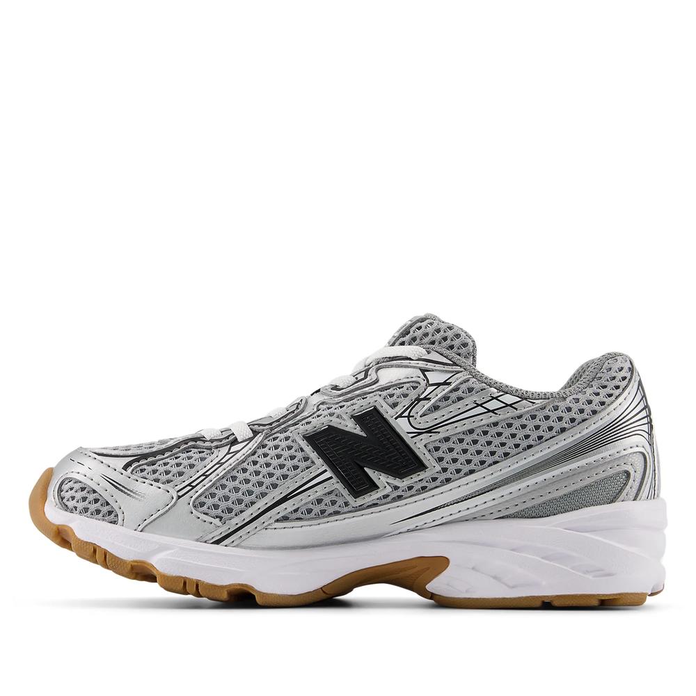 Detské topánky New Balance PZ740GB - šedý