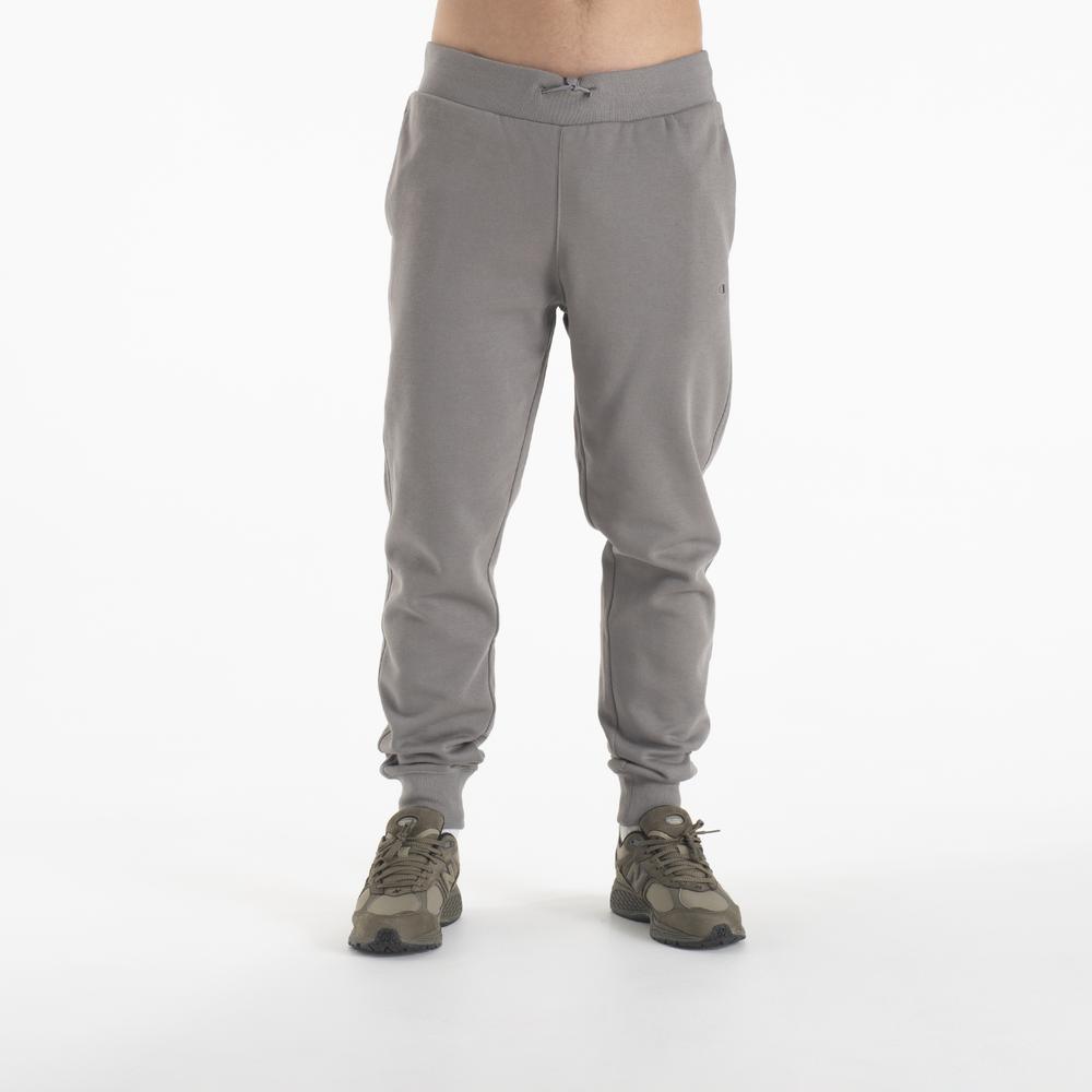 Nohavice Champion Tonal C Logo Fleece Joggers 220314-ES072 - šedý