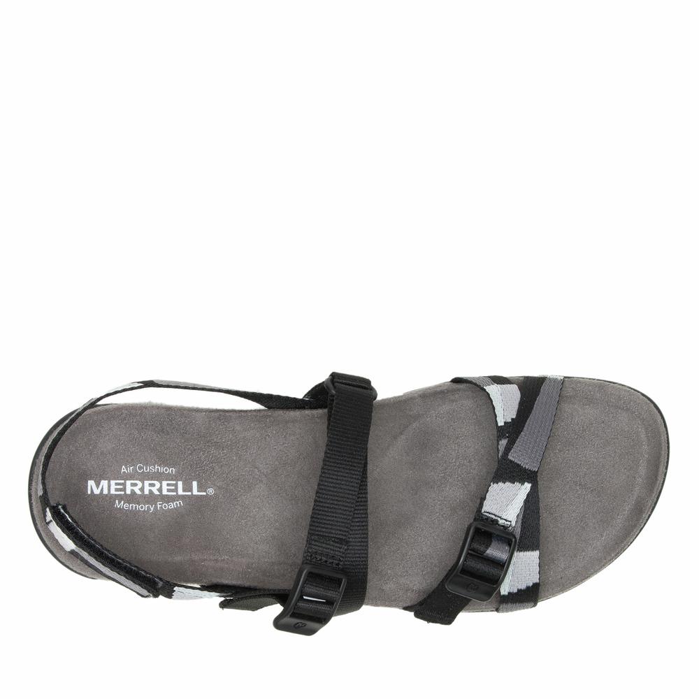 Sandále Merrell District 3 Backstrap Web J004190 - čierne