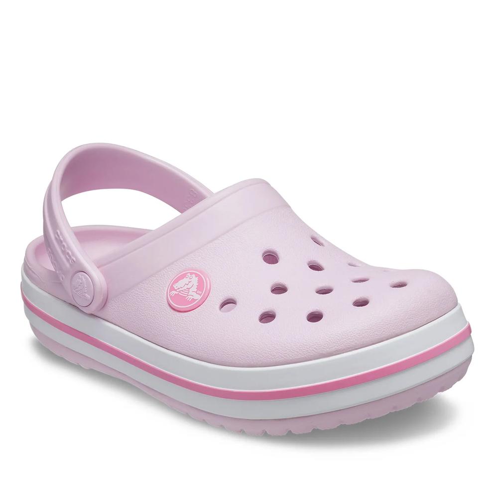 Klapky Crocs Crocband Clog 207006-6GD - ružové