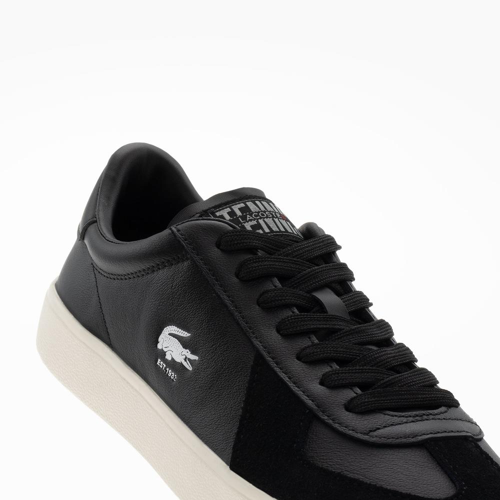 Topánky Lacoste Baseshot Pro 125 3 SMA 749SMA0063-454 - čierne