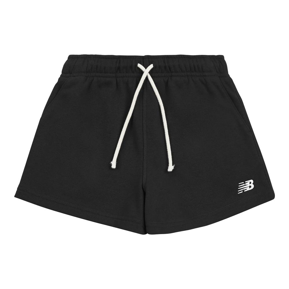 Detské Šortky New Balance LAKG0006BK - čierne