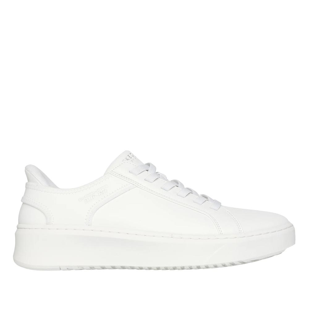 Topánky Skechers Slip-ins: Court Break Double Vented 183177WHT - biele
