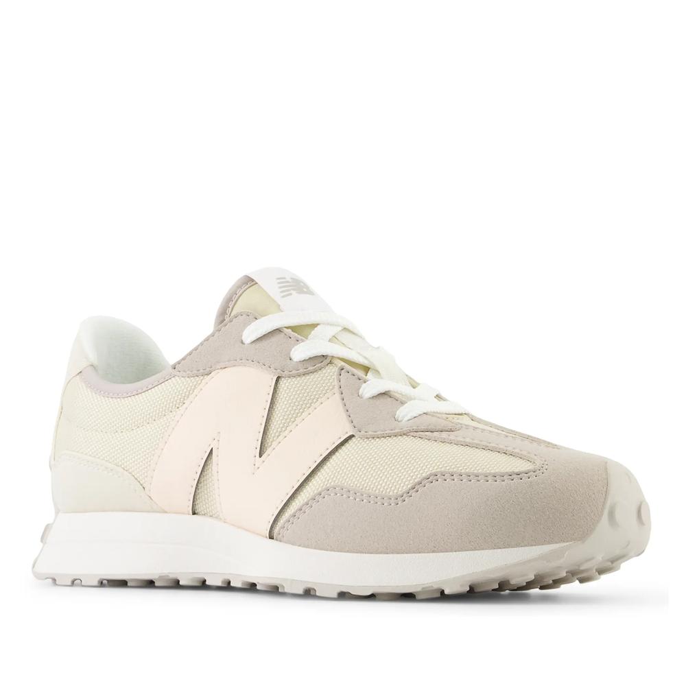Topánky New Balance GS327FM - béžové