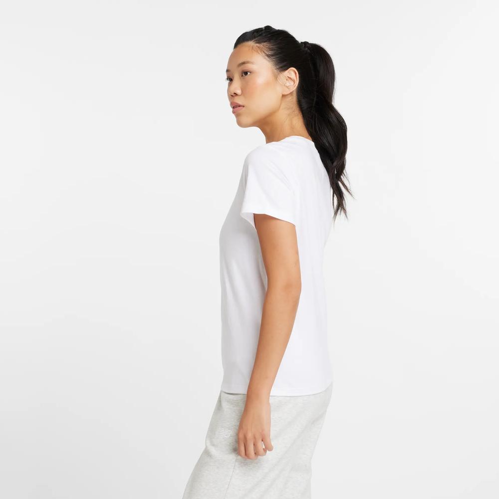 Dámske tričko New Balance WT43582WT - biele