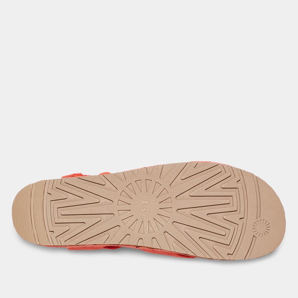 Sandále Ugg Aubrey Platform Sandal 1152711-VCRL - pomarančové