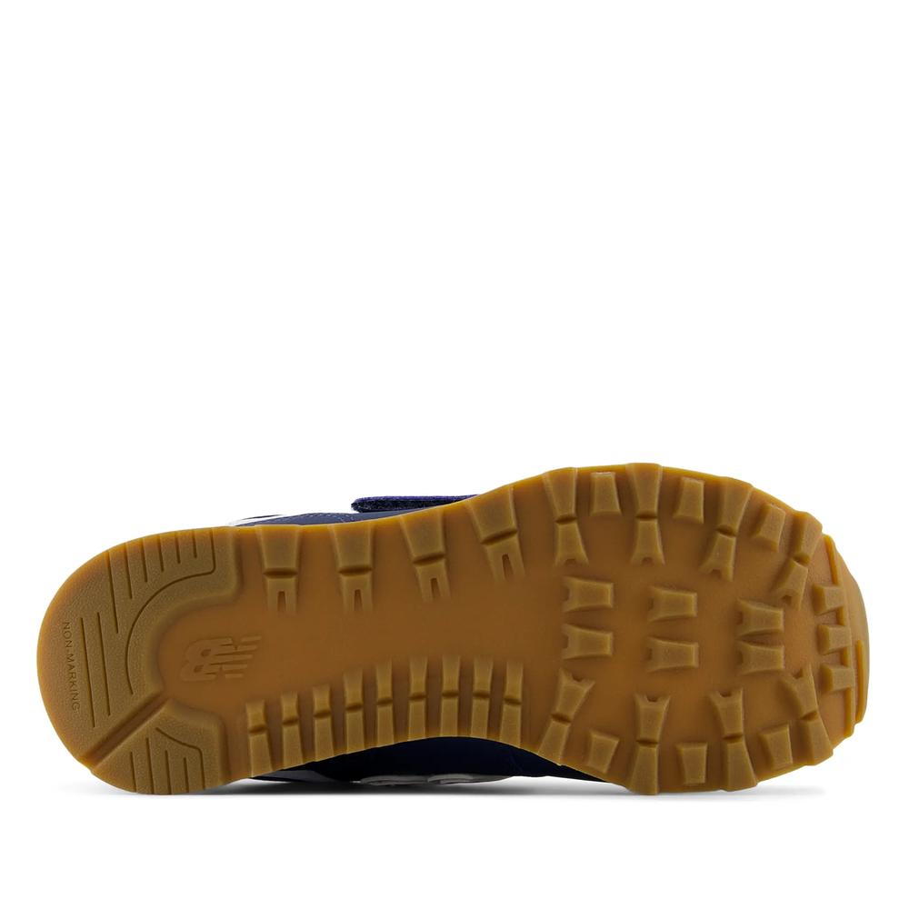 Detské topánky New Balance PV574NF - tmavomodré