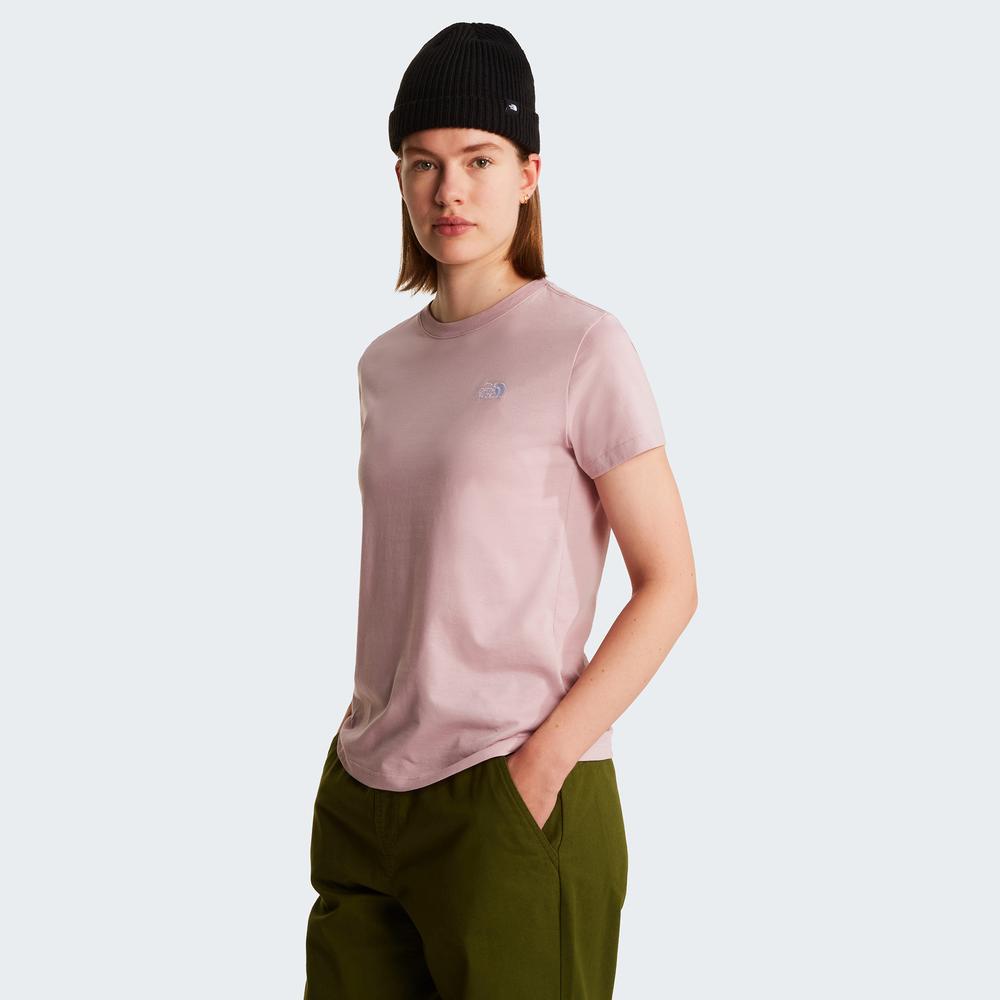 Dámská tričko The North Face Evolution Simple Dome 0A8FX70SO1 - ružové