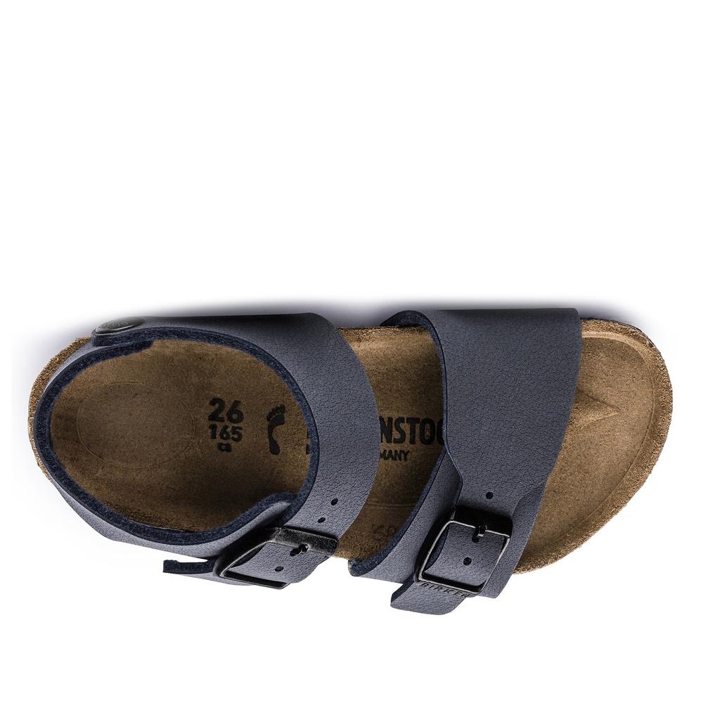 Detské sandále Birkenstock New York 87773 - tmavomodré