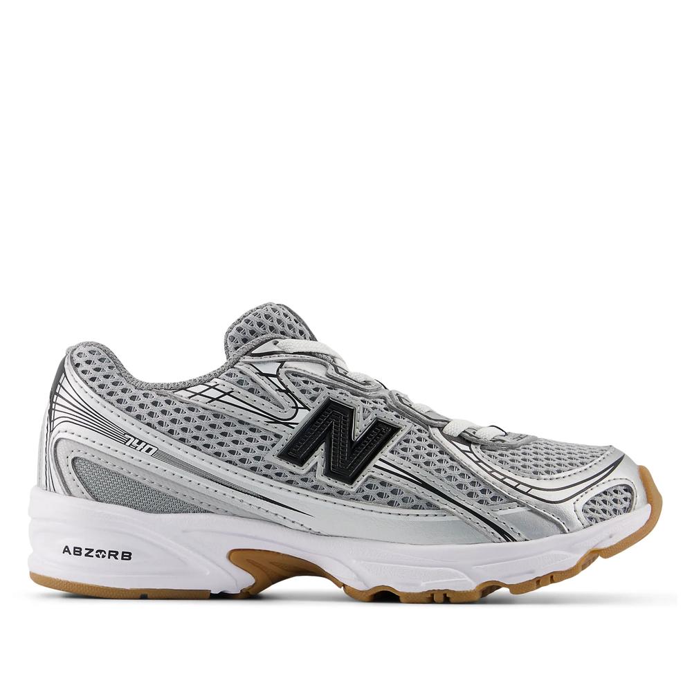Detské topánky New Balance PZ740GB - šedý