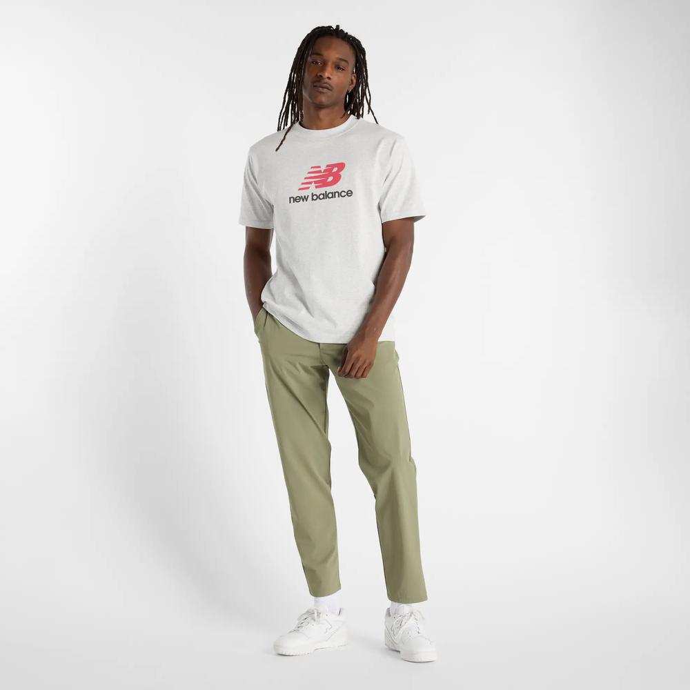 Pánske tričko New Balance MT51500AHH - šedý