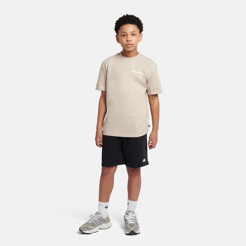 Detské tričko New Balance YT61A21ATWF - béžové