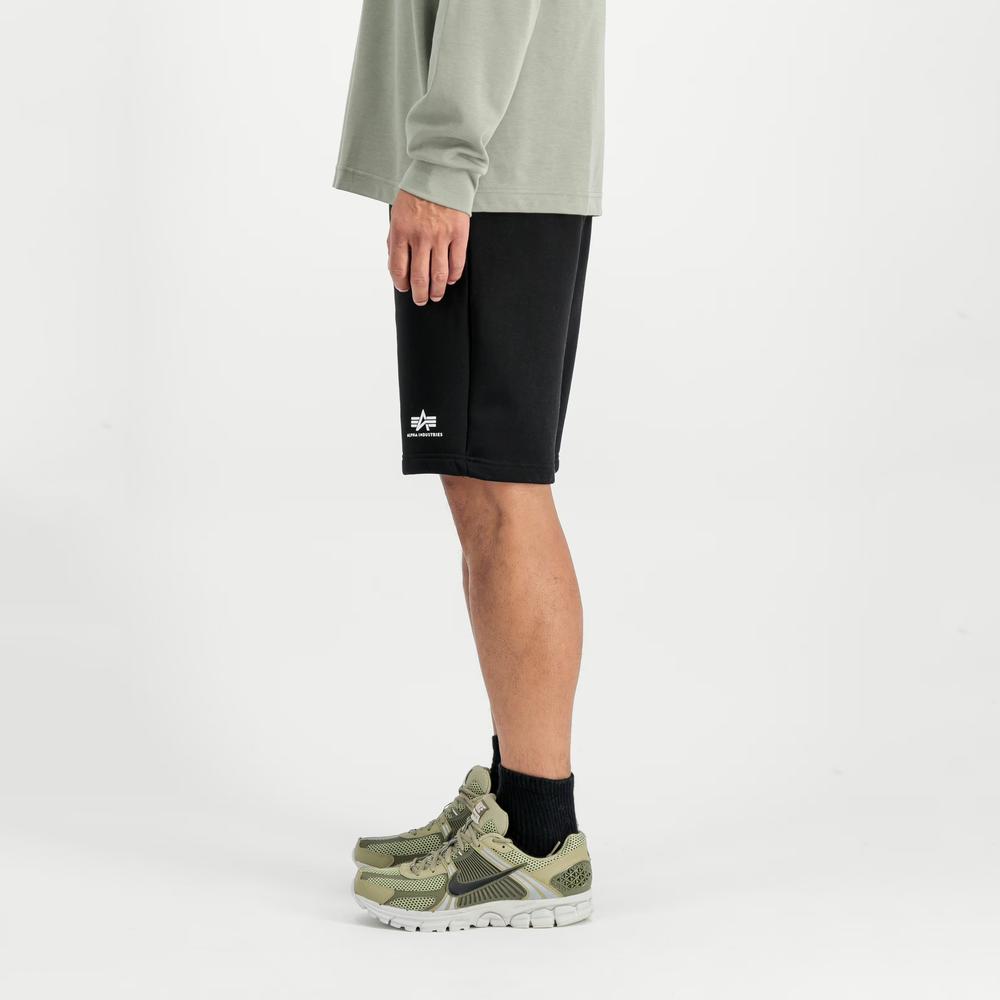 Pánske Šortky Alpha Industries Small Logo II 15636703 - čierne