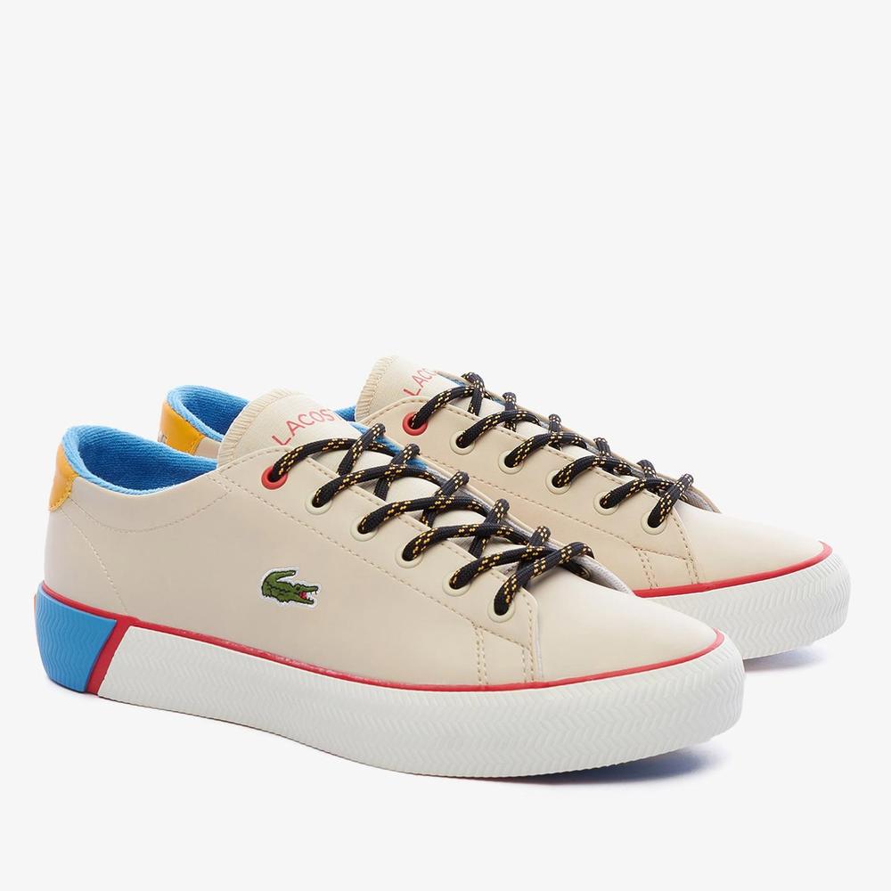 Topánky Lacoste Gripshot Cocuk Bej 744CUJ0004-HT3 - béžové