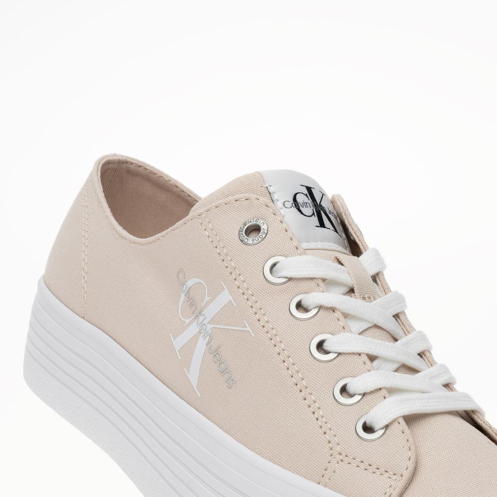 Topánky Calvin Klein Vulc Flatform Essential Mono YW0YW01030-0JZ - ružové