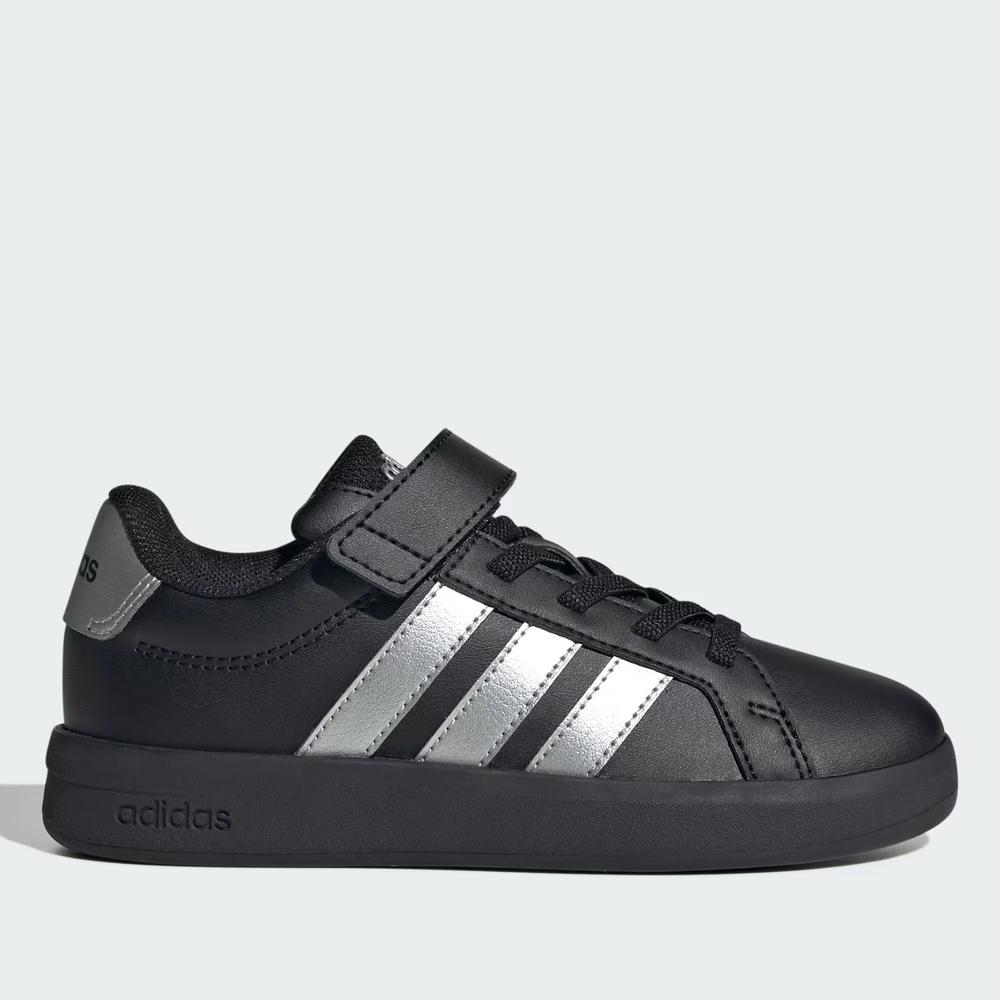 Detské topánky adidas Grand Court 3.0 KI7191 - čierne