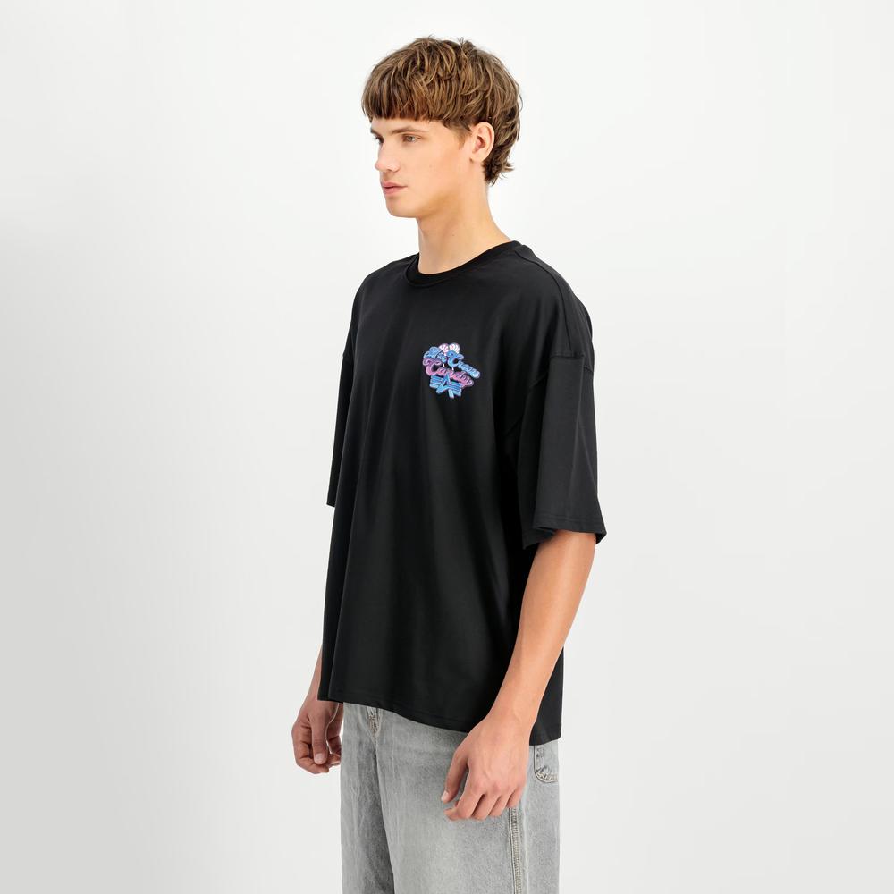Tričko Alpha Industries Candy Crew 14850903 - čierne