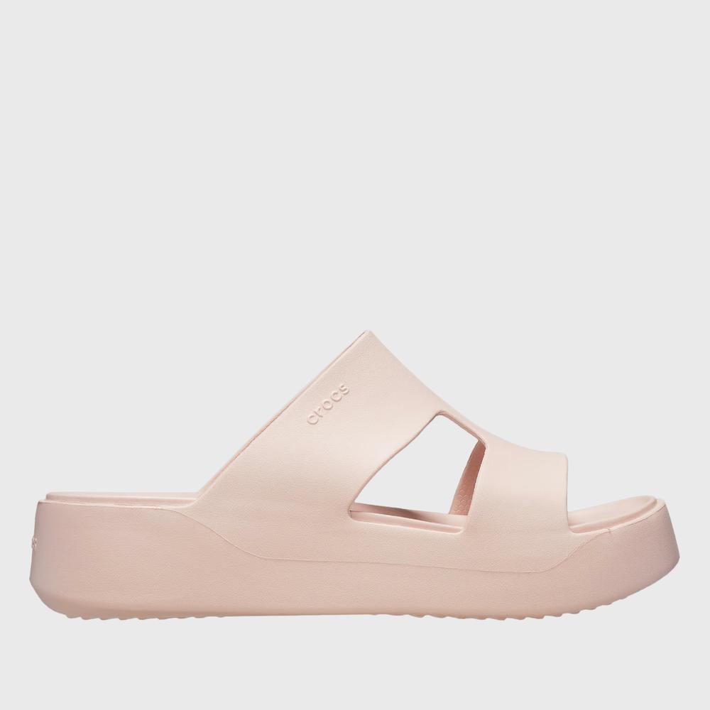 Klapky Crocs Getaway Platform H-Strap 209409-6UR - ružové