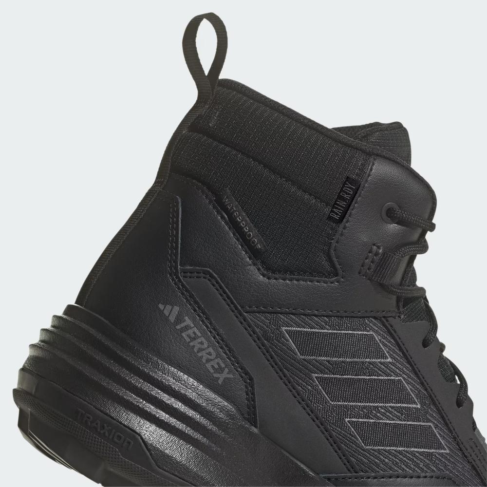 Topánky adidas Terrex Unity Leather Mid Rain.Rdy Hiking IF4977 - čierne