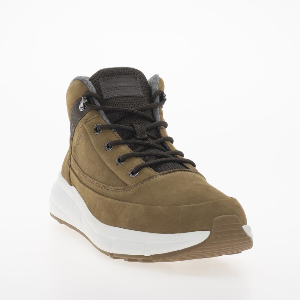 Topánky Tommy Hilfiger Warm Nubuck Hybrid FM0FM05189-GWJ - hnedé