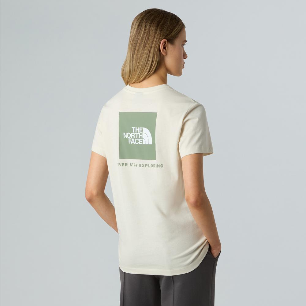 Dámská tričko The North Face NSE Box 0A87NKEBE1 - biele