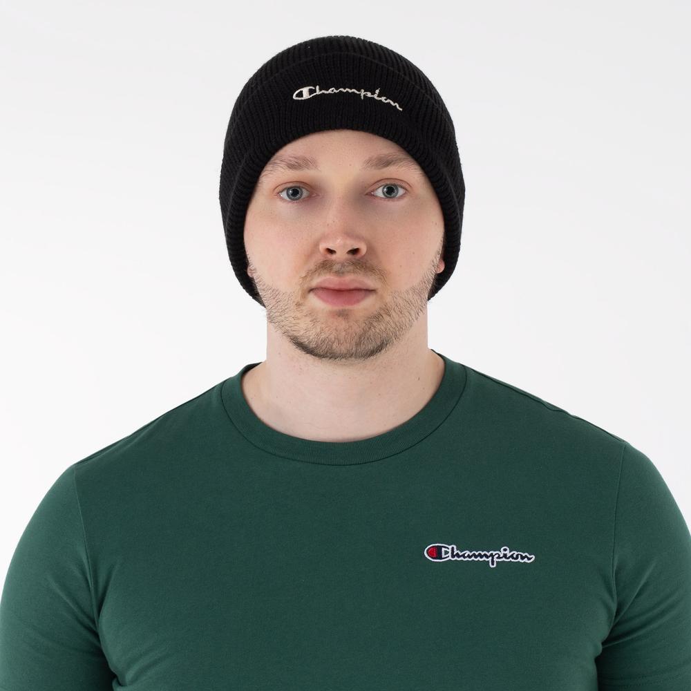Čiapka Champion Eco-Future Beanie 805668-KK001 - čierne