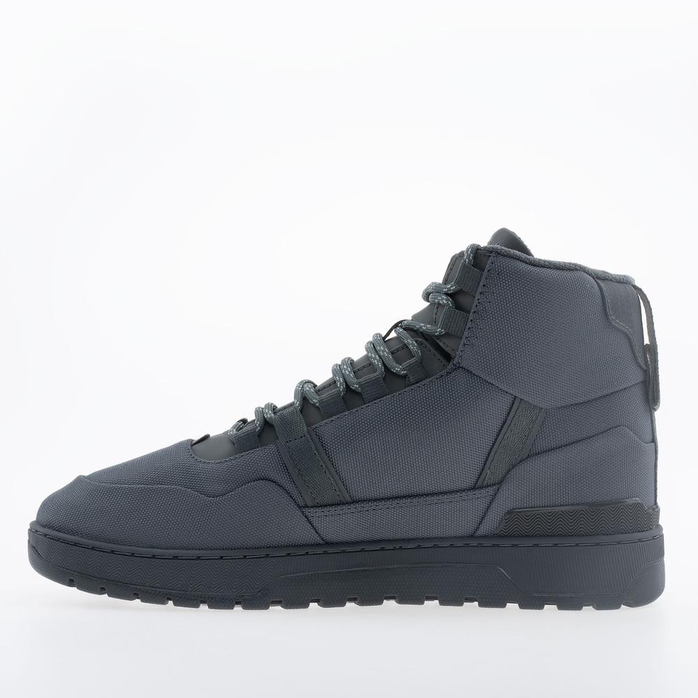 Topánky pánske Lacoste T-Clip Winter Mid 225 1 SMA 750SMA0195-17C - šedý