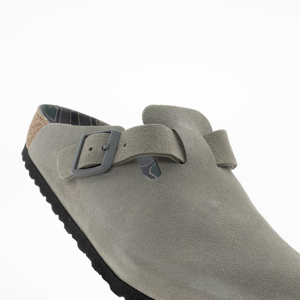 Klapky unisex Birkenstock Boston BS 1030622 - šedý