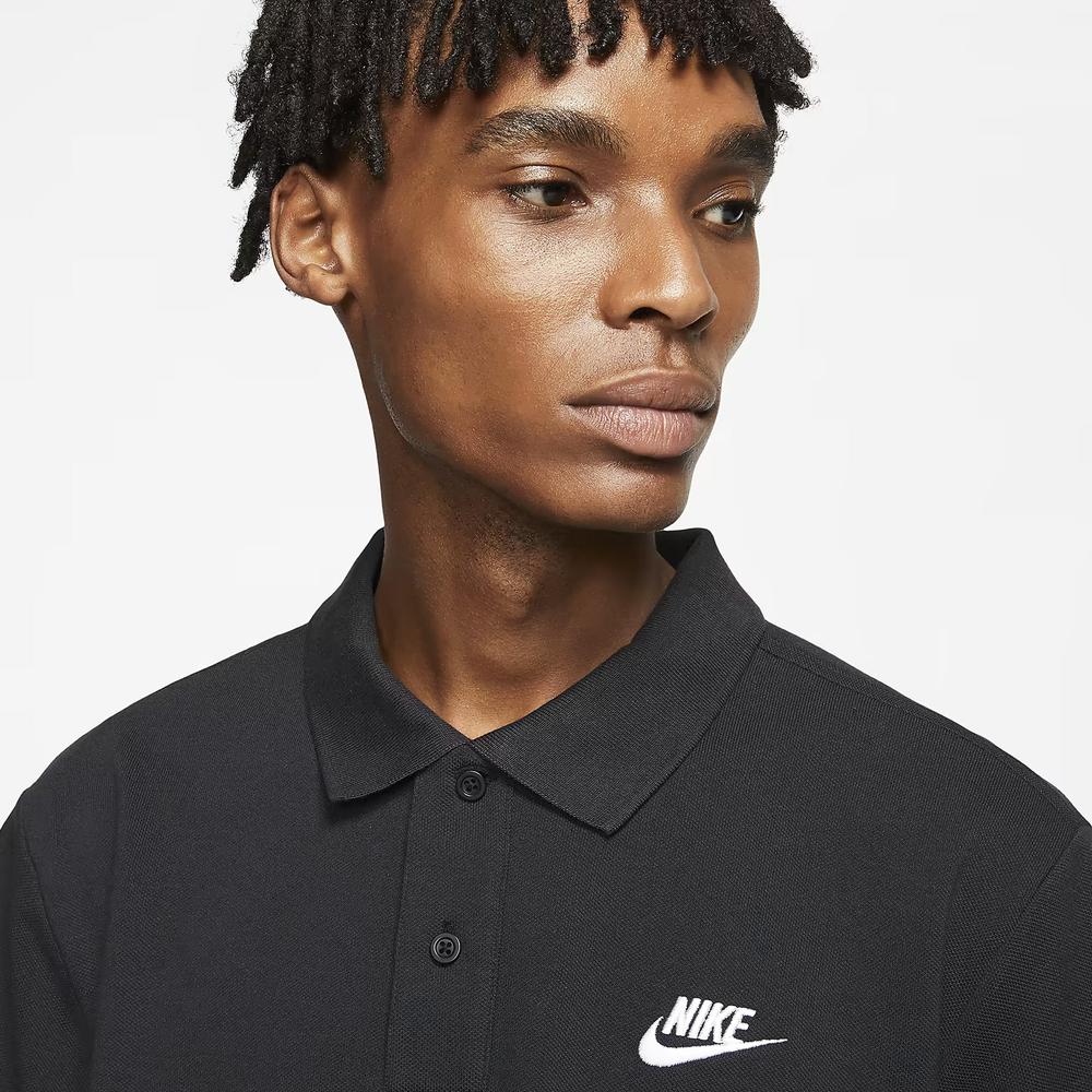 Tričko Nike Sportswear Polo CJ4456-010 - čierne