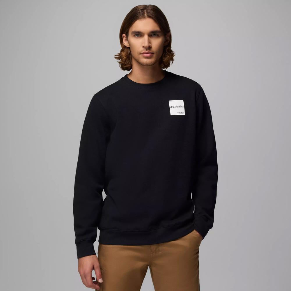 Mužský mikina Columbia Trek Crew 1957933019 - čierne