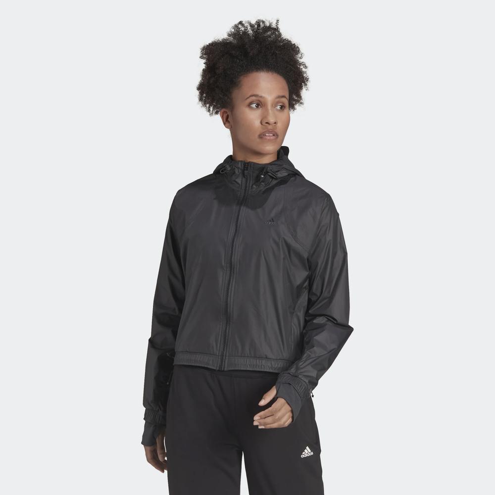 Bunda adidas Versatile For Elements Windbreaker H59070 - čierne