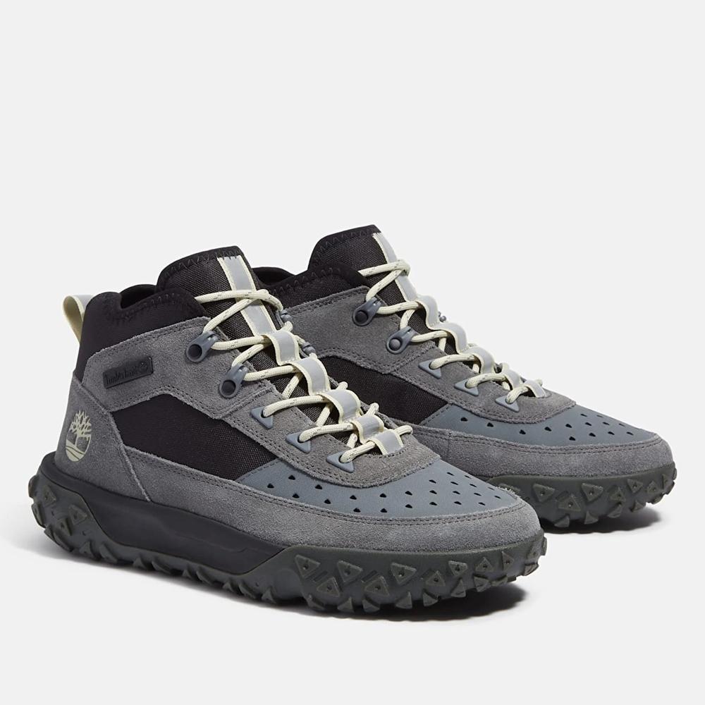 Topánky pánske Timberland Greenstride Motion 6 Mid Lace TB0A6CW1A4O1 - šedý