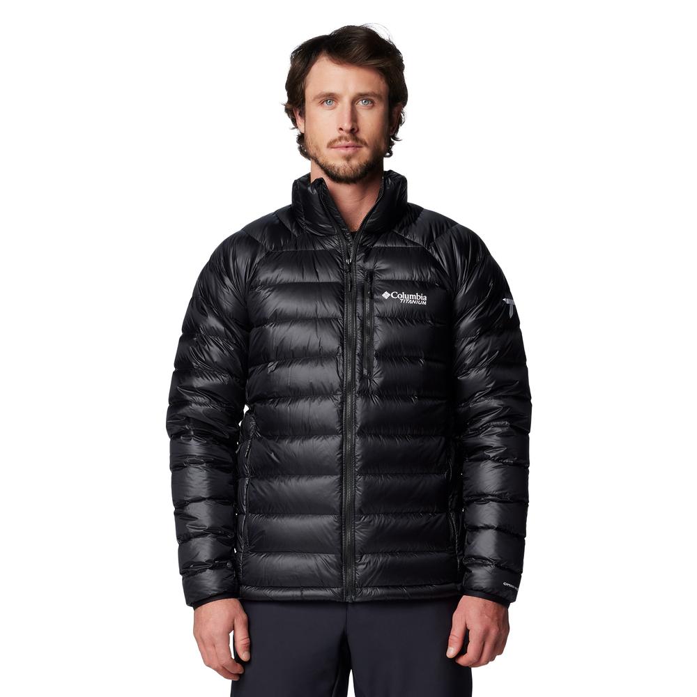 Mužský bunda Columbia Arctic Crest Down 2088784010 - čierne